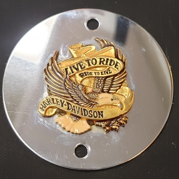 Harley-Davidson Other - Vintage Harley Davidson Live to Ride emblem cover